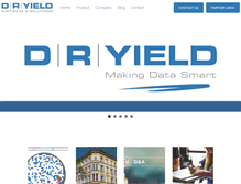 Tablet Screenshot of dryield.com